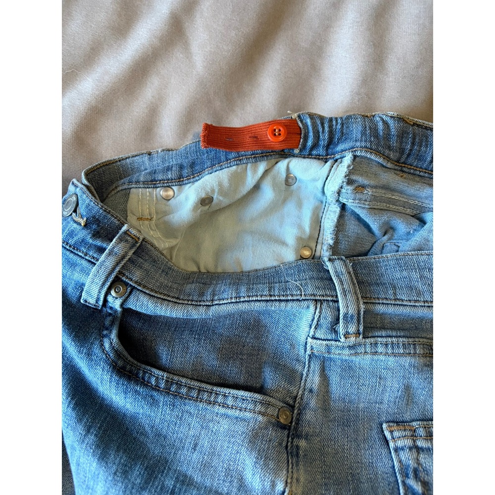 Lee Premium Select Regular Boys Husky Jeans Light Wash Blue Size 14 Husky - Picture 5 of 6
